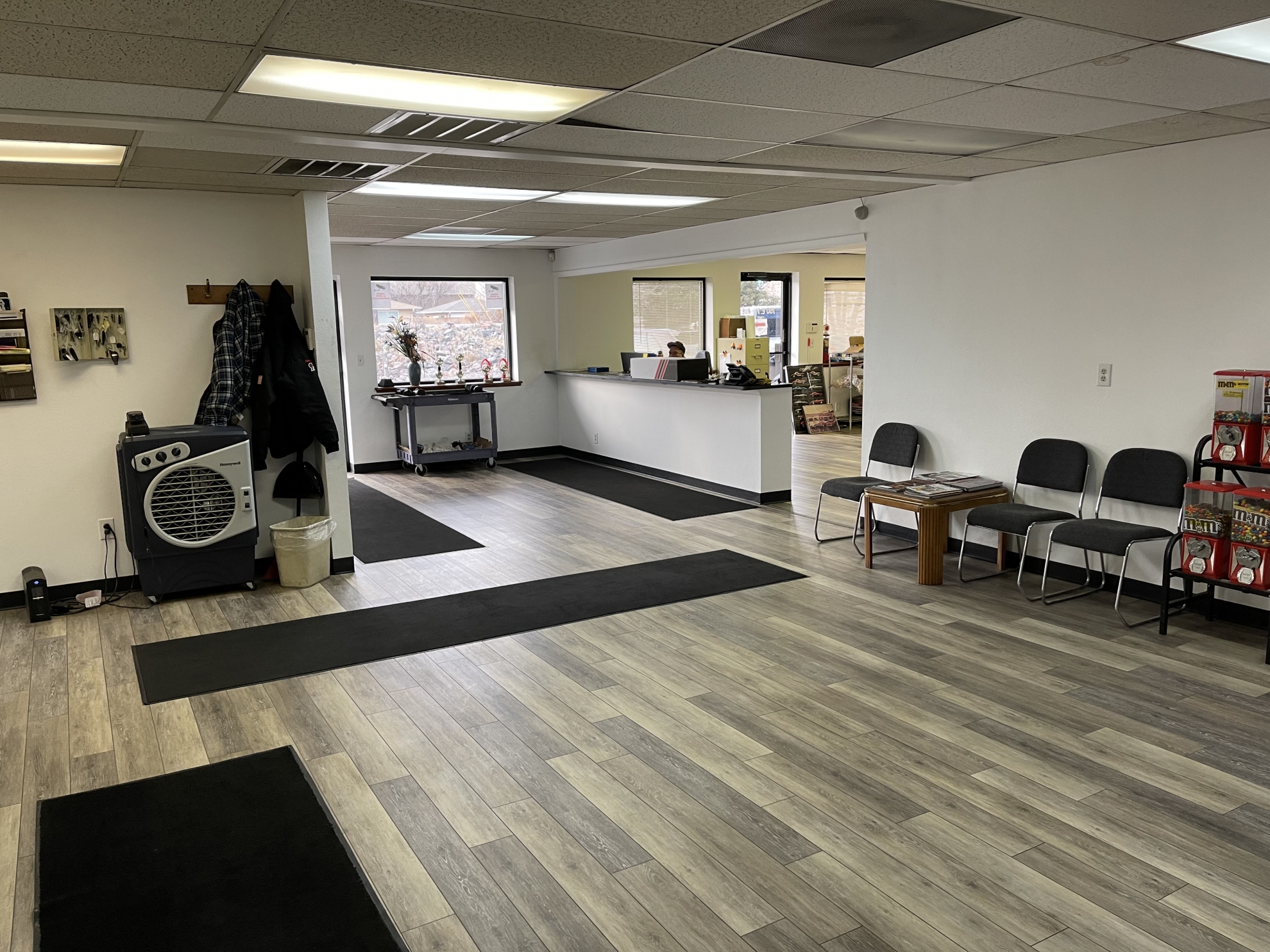 Customer Waiting Area